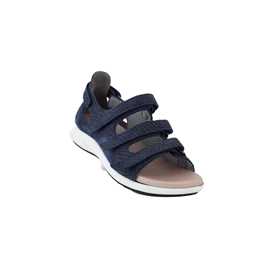 Damesandal med 3 velcroremme fra New Feet